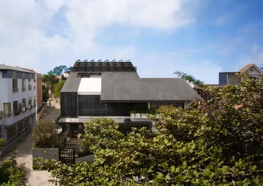 Biet thu Ha Noi dep hut hon tren bao My