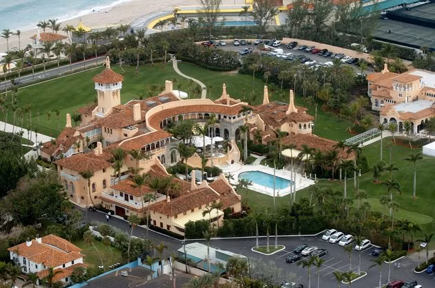 4. Khu nhà giải trí ở Mar-a-Lago Club ở Palm Beach, Florida (Mỹ): Tỷ phú Trump đã mua khu bất động sản này vào năm 1985, sau đó chuyển thành câu lạc bộ riêng.