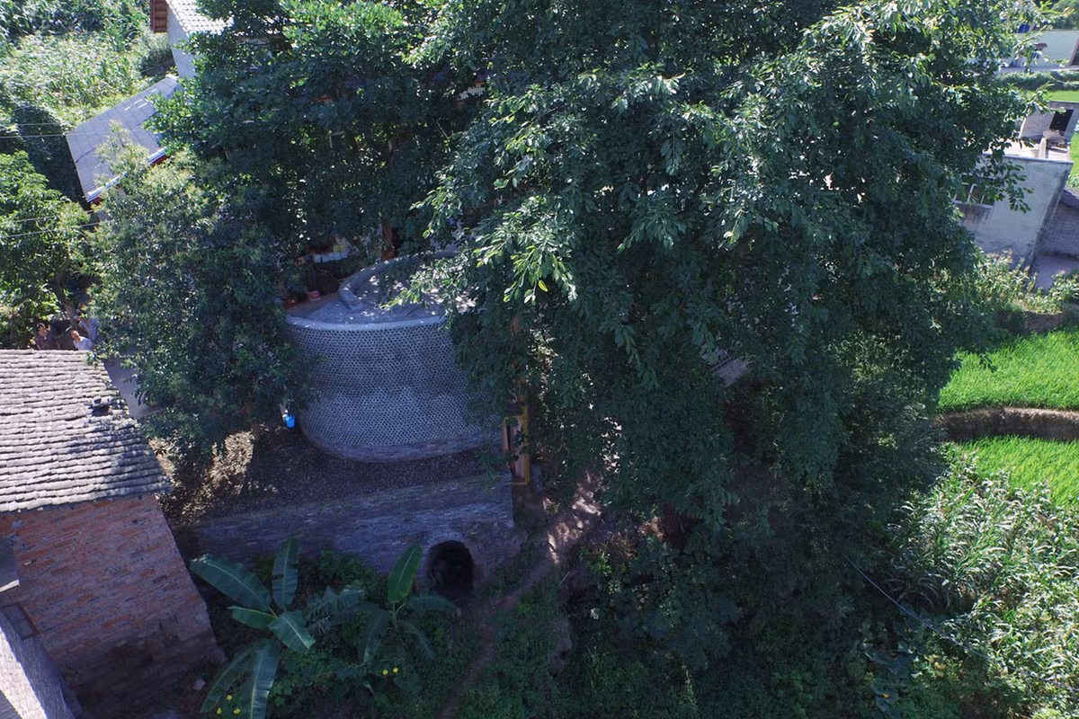 Theo anh chàng kiến trúc sư trẻ tuổi, công trình có chi phí xây dựng là 70.000 NDT (tương đương 145 triệu đồng).