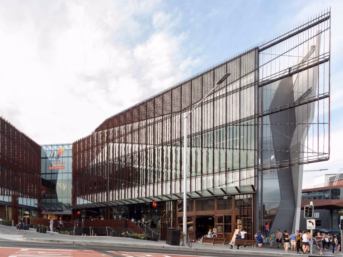 Trung tâm mua sắm Wollongong Central của tập đoàn GPT Group ở Wollongong, Australia.