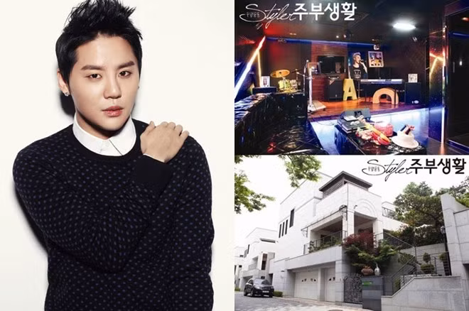 Junsu (JYJ) sở hữu biệt thự cao cấp tại thành phố Paju, thuộc tỉnh Gyeonggi. Bên trong tòa nhà còn lắp đặt nhiều dịch vụ tiện ích cho cuộc sống của Junsu như phòng tập vũ đạo và thu âm, phòng máy tính, máy bán hàng tự động.