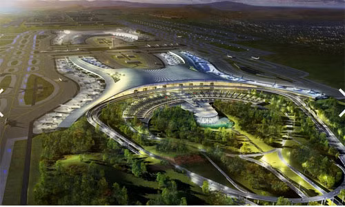 Dự kiến, sân bay quốc tế Chongqing Jiangbei sẽ có một nhà ga mới vào năm 2015. Chongqing Jiangbei vốn là phi trường bận rộn nhất của khu vực Tây Nam Trung Quốc.