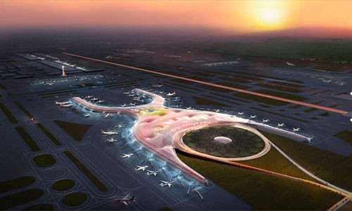 Trong năm nay, sân bay quốc tế Mexico City sẽ bắt đầu bước vào giai đoạn thi công. Theo bản thiết kế, sân bay quốc tế Mexico City sẽ trở thành phi trường bền vững nhất thế giới. Dự tính, công trình sẽ xây dựng xong vào năm 2018.