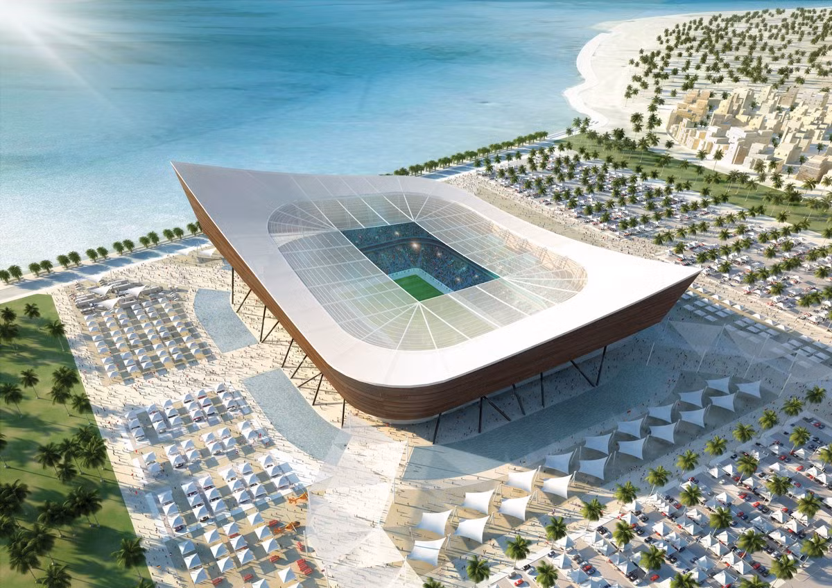 Tháng 12/2010, Qatar được chọn đăng cai World Cup 2022. Nước này cam kết xây dựng 12 sân vận động mới với công nghệ làm lạnh giúp tránh nóng. Với thu nhập bình quân của người dân hiện là 98.800 USD/năm (tương đương 2,1 tỷ đồng), Qatar đủ tiền để xây cả một thành phố lớn trong sa mạc và giành quyền tổ chức World Cup 2022.