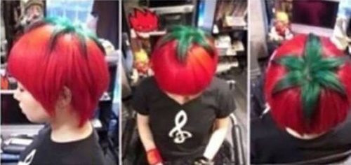 Trào lưu tóc cà chua được giới trẻ Nhật ưa thích.