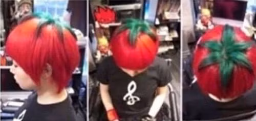 Trào lưu tóc cà chua được giới trẻ Nhật ưa thích.