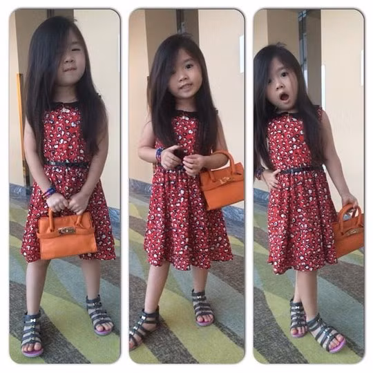 Những hình ảnh của cô bé 6 tuổi ngày càng thu hút được sự chú ý của cộng đồng mạng.