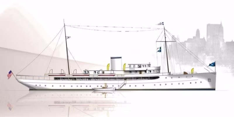 Williamsburg phục vụ Tổng thống Harry Truman và Tổng thống Dwight D. Eisenhower. Du thuyền này đã ngừng hoạt động trong năm 1953.