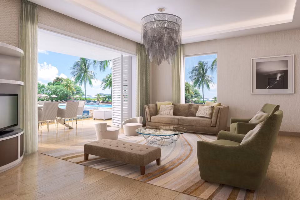 Giá phát hành thẻ sở hữu kỳ nghỉ dao động từ 10.000 USD đến 50.000 USD tùy theo từng loại dịch vụ, có giá trị trong vòng 40 năm với kỳ nghỉ 1 tuần/năm.