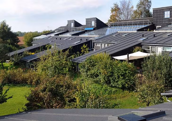 2. Nhà đôi: Những ngôi nhà đôi giúp tiết kiệm đất xây dựng và có thể là không gian sống rộng rãi cho các gia đình đông người. Trong tương lai, kiểu nhà đôi sẽ được nhiều gia đình đông con ưa chuộng.