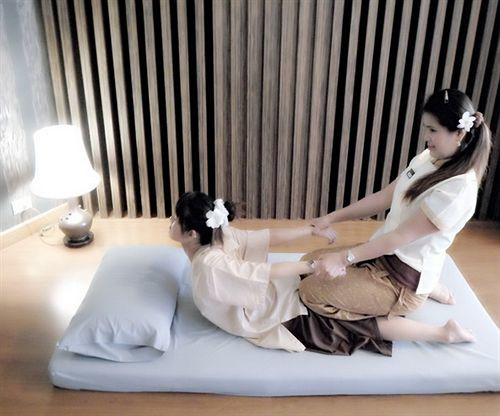 Một trong những khu spa với dịch vụ mát xa của khách sạn.