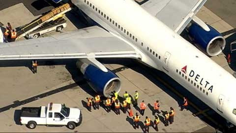 Một con chim lao vào động cơ chuyến bay mang số hiệu 1063 của hãng hàng không Delta của Mỹ. Máy bay phải hạ cánh khẩn cấp sau khi bị chim tấn công vì khói tràn đầy cabin.