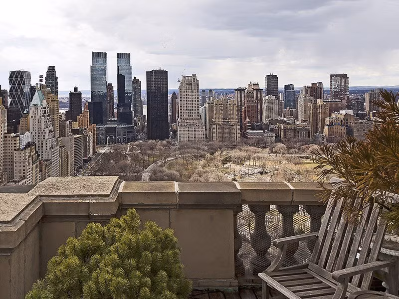 Căn hộ có hướng nhìn ra toàn bộ khu Manhattan của New York.