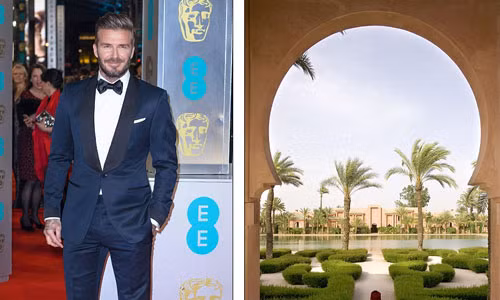 Theo tờ Daily Mail (Anh), tiệc sinh nhật lần thứ 40 của David Beckham sẽ được tổ chức tại khu nghỉ mát sang trọng Amanjena Resort Amanjena của Ma-rốc.