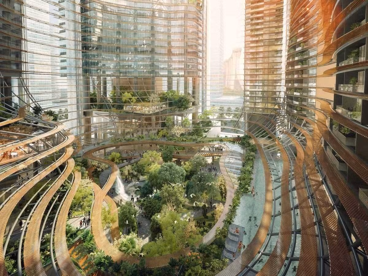 Công trình Marina One (Singapore). Hạng mục đề cử: Công trình thương mại phức hợp.