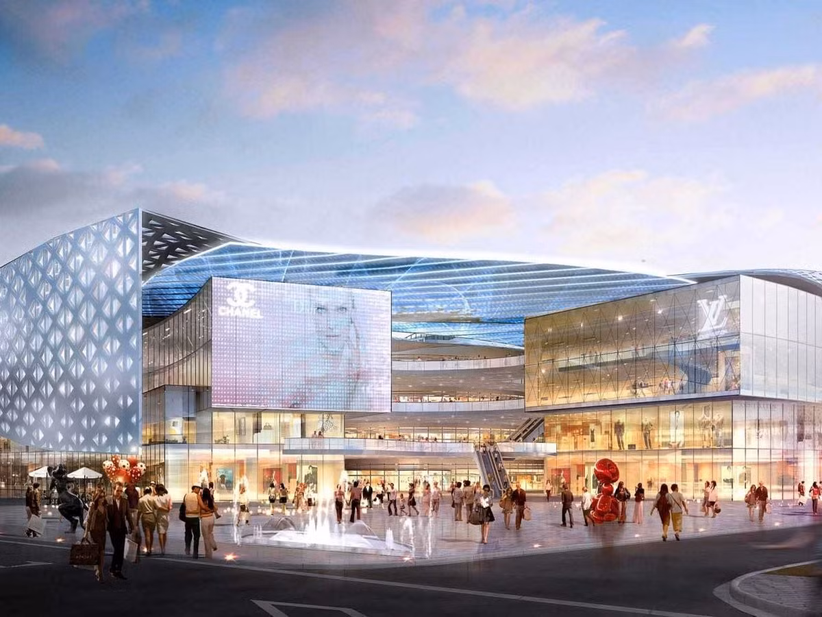 Tòa nhà Shenming World Leisure City do công ty kiến trúc PH Alpha Design thiết kế (Trùng Khánh, Trung Quốc). Hạng mục đề cử: Công trình vui chơi giải trí.