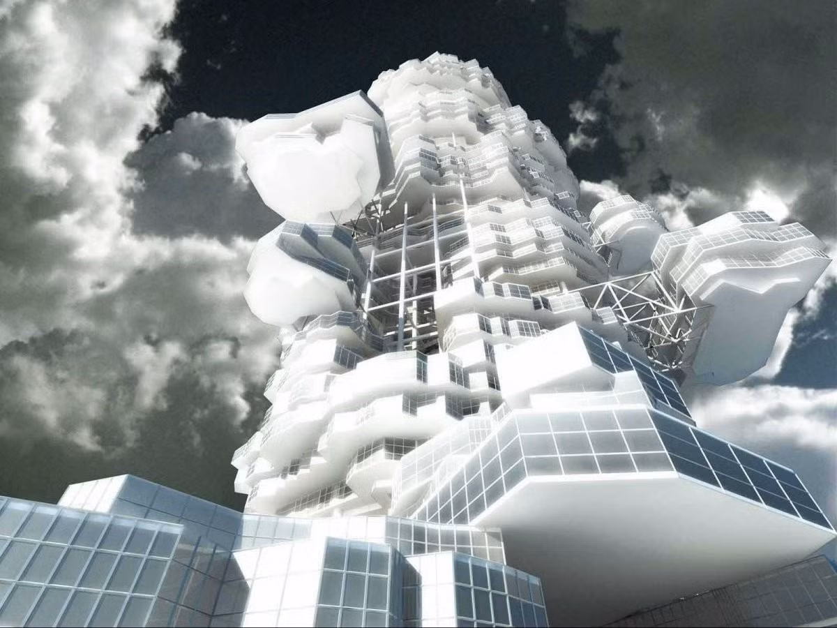 Công trình Cloud City (Thành phố Mây) ở Singapore. Hạng mục đề cử: Công trình thương mại phức hợp.