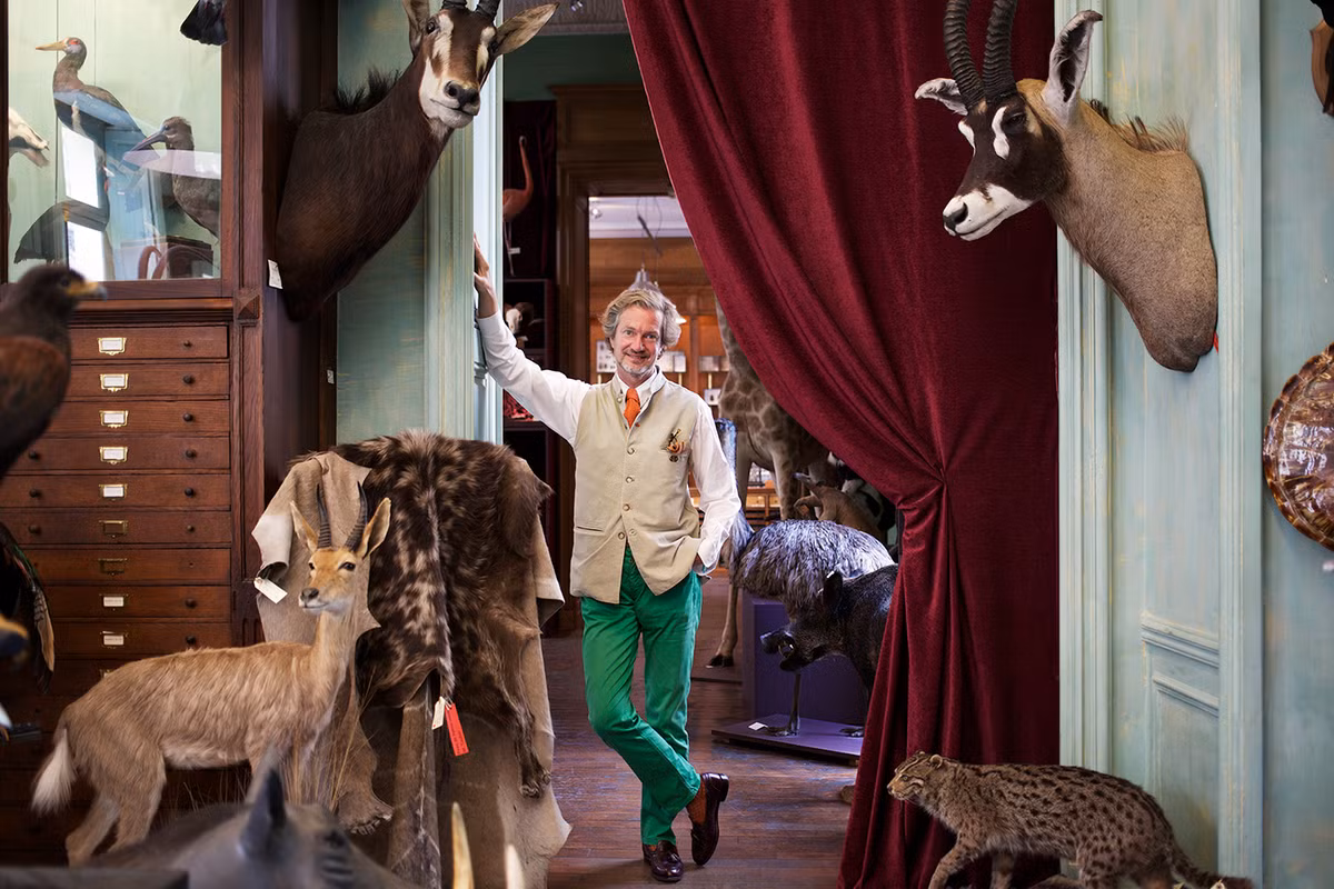 Những con nai rừng, tuần lộc hay linh dương... cũng được chọn làm đầu thú treo tường nhà đại gia.