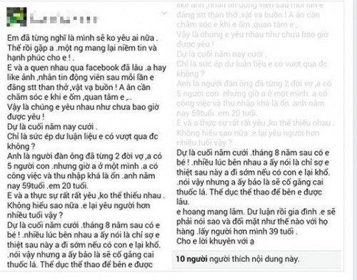 Gai xinh 20 thon thuc vi ong lao 60 tuoi