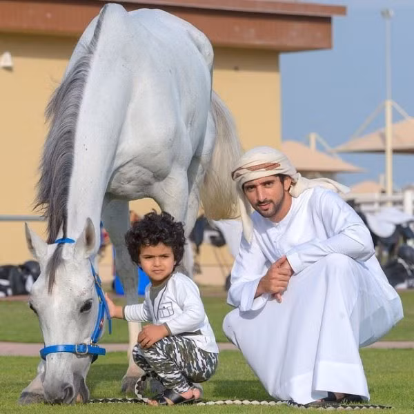 Tháng 4 vừa qua, cha của Thái tử Dubai này còn chi tới 29,84 triệu USD để xây dựng tòa nhà gồm 2 tầng hầm và 6 tầng nổi ở London (Anh) để làm nơi cất giữ bộ sưu tập 114 xe sang của ông.