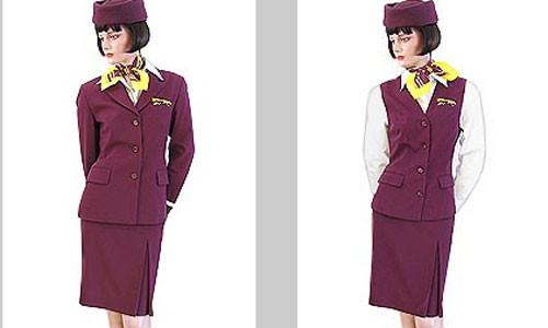 Hình ảnh đồng phục tiếp viên mà hãng Germanwings sử dụng cho đến năm 2012.