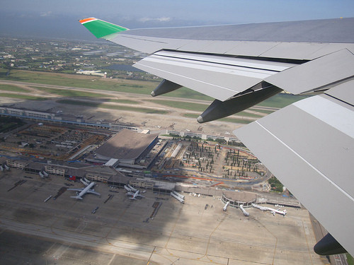 Nếu theo lịch trình bay thông thường từ sân bay Seattle-Tacoma, có thể máy bay chở ông Thanh sẽ quá cảnh ở sân bay quốc tế Taoyuan (Đài Loan) trước khi về Đà Nẵng. (Hình ảnh sân bay Taoyuan).