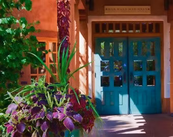 Trang tri nha mat mat voi noi that mau xanh da troi-Hinh-13