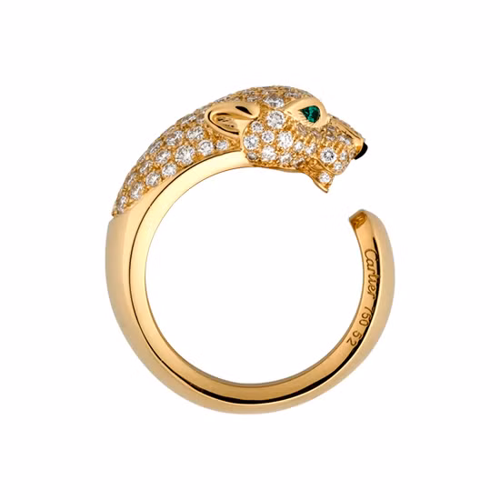 Một mẫu lắc tay hình báo đốm của Cartier.