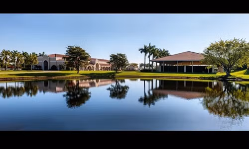 Nhiều đại gia giàu có cũng không tiếc tiền chi cho thú cưng. Trong ảnh là một siêu biệt thự triệu đô tại Florida (Mỹ) được xây dựng cho những chú ngựa.