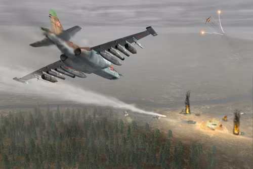 Su-25 vẫn là một vũ khí tấn công mặt đất hiệu quả của Nga với khoảng 200 chiếc còn đang phục vụ. Đây là loại máy bay đã chứng tỏ được khả năng qua nhiều cuộc chiến trên thế giới như Afghanistan, cuộc chiến ở Chechnya, chiến tranh Iran – Iraq.