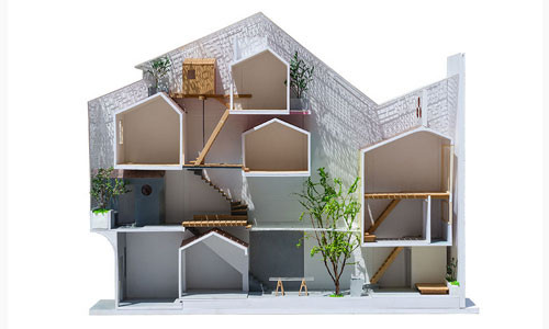 Bản vẽ thiết kế ấn tượng của ngôi nhà.