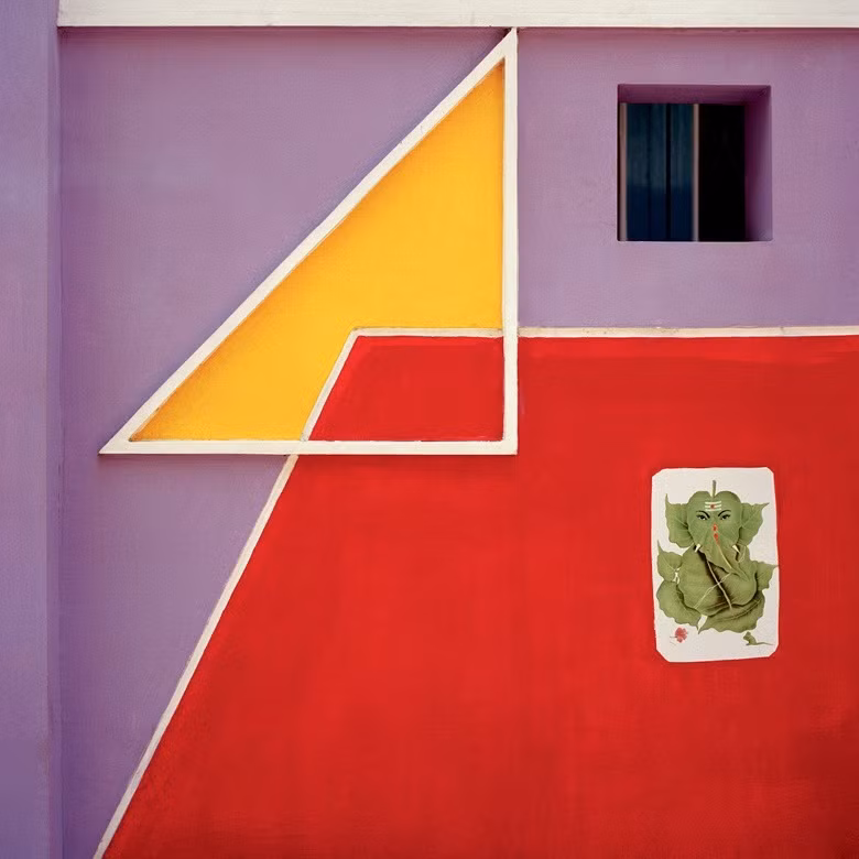 Màu sắc được chú trọng trong từng chi tiết.