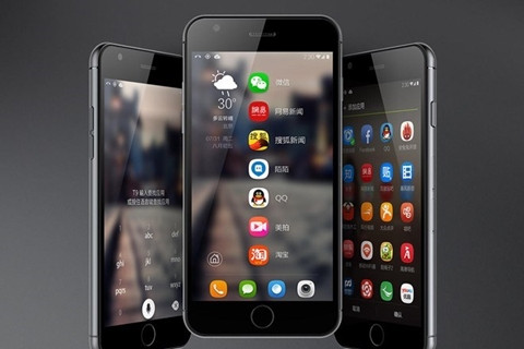 3. Dakele Big Cola 3: Chiếc Dakele Big Cola 3 có logo Apple giống y hệt iPhone 6 nhưng sản phẩm không có nút bật/tắt âm lượng. Chiếc điện thoại được bán với giá 174 USD.