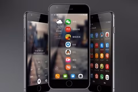 3. Dakele Big Cola 3: Chiếc Dakele Big Cola 3 có logo Apple giống y hệt iPhone 6 nhưng sản phẩm không có nút bật/tắt âm lượng. Chiếc điện thoại được bán với giá 174 USD.