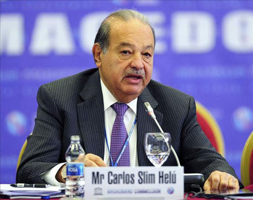 Hiện, Carlos Slim Helu là tỷ phú giàu thứ 2 thế giới với tổng tài sản 77,1 tỷ USD.