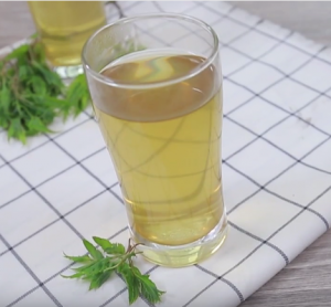 2. Ngăn ngừa dị ứng: Lá đinh lăng tươi từ 150 - 200g, nấu sôi khoảng 200 ml nước. Cho tất cả lá đinh lăng vào nồi, đậy nắp lại, sau vài phút, mở nắp và đảo qua đảo lại vài lần. Sau 5 - 7 phút chắt ra để uống nước đầu tiên, đổ tiếp thêm khoảng 200ml nước vào để nấu sôi lại nước thứ hai. Ảnh: lavacay.com.