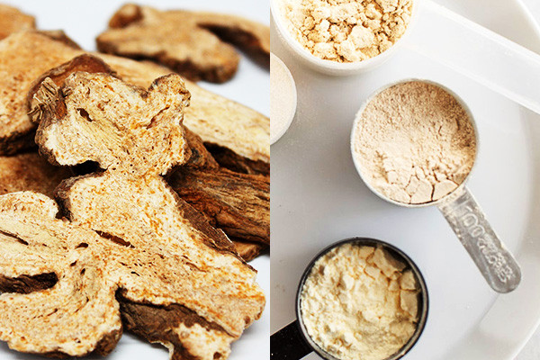 5. Dạ dày, gạo tẻ, bạch truật. Dạ dày lợn 1 cái, bạch truật 30g, gừng tươi 10g, gạo tẻ 100g, các gia vị thích dùng. Dạ dày lợn rửa sạch thái miếng, bạch truật và gừng tươi rửa sạch, thái miếng sắc kỹ lấy nước rồi ninh cùng với gạo và dạ dày lợn thành cháo, khi được chế đủ gia vị, chia ăn vài lần trong ngày. Bài thuốc dành cho những người bị viêm dạ dày mãn tính. Ảnh: adiva.com.vn.