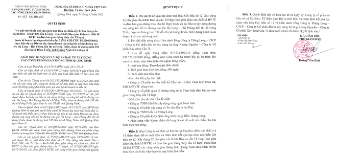 Quang Ninh: Lo dien lien danh trung thau duong ven song gan 940 ty