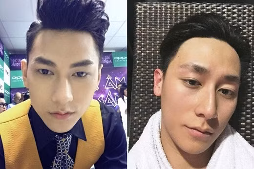 Cực giống một chàng "hot boy" trong làng nghệ sĩ Việt và cũng đang từng bước thể hiện tài năng, trở thành một nghệ sĩ thực thụ, Rocker Nguyễn - Nguyễn Trần Hưng Long hay "bản sao của Isaac" là một 9X có lượng fan, người theo dõi đông đảo. So sánh hai bức ảnh này, có thể thấy Rocker Nguyễn giống nam ca sĩ Isaac đến khoảng 80% với sống mũi cao và đặc khuôn miệng như "đúc từ một khuôn".