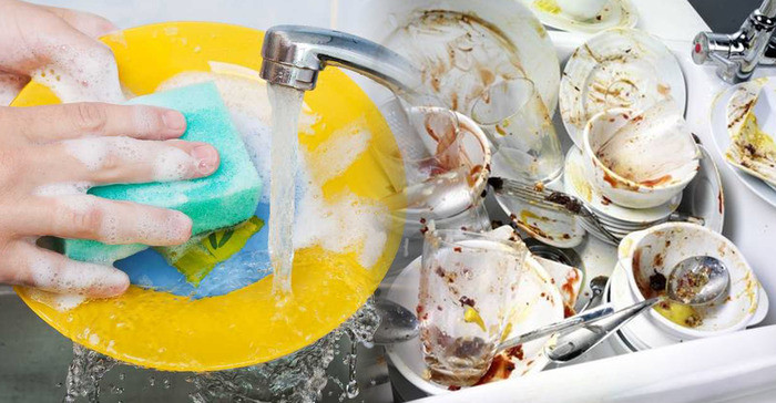 Bạn nên thay miếng bọt biển thường xuyên, ít nhất 1 lần/1 tuần để tránh lây lan E. coli và Salmonella - hai loại vi khuẩn gây ngộ độc thực phẩm - vào chén bát. Ảnh: wenba.