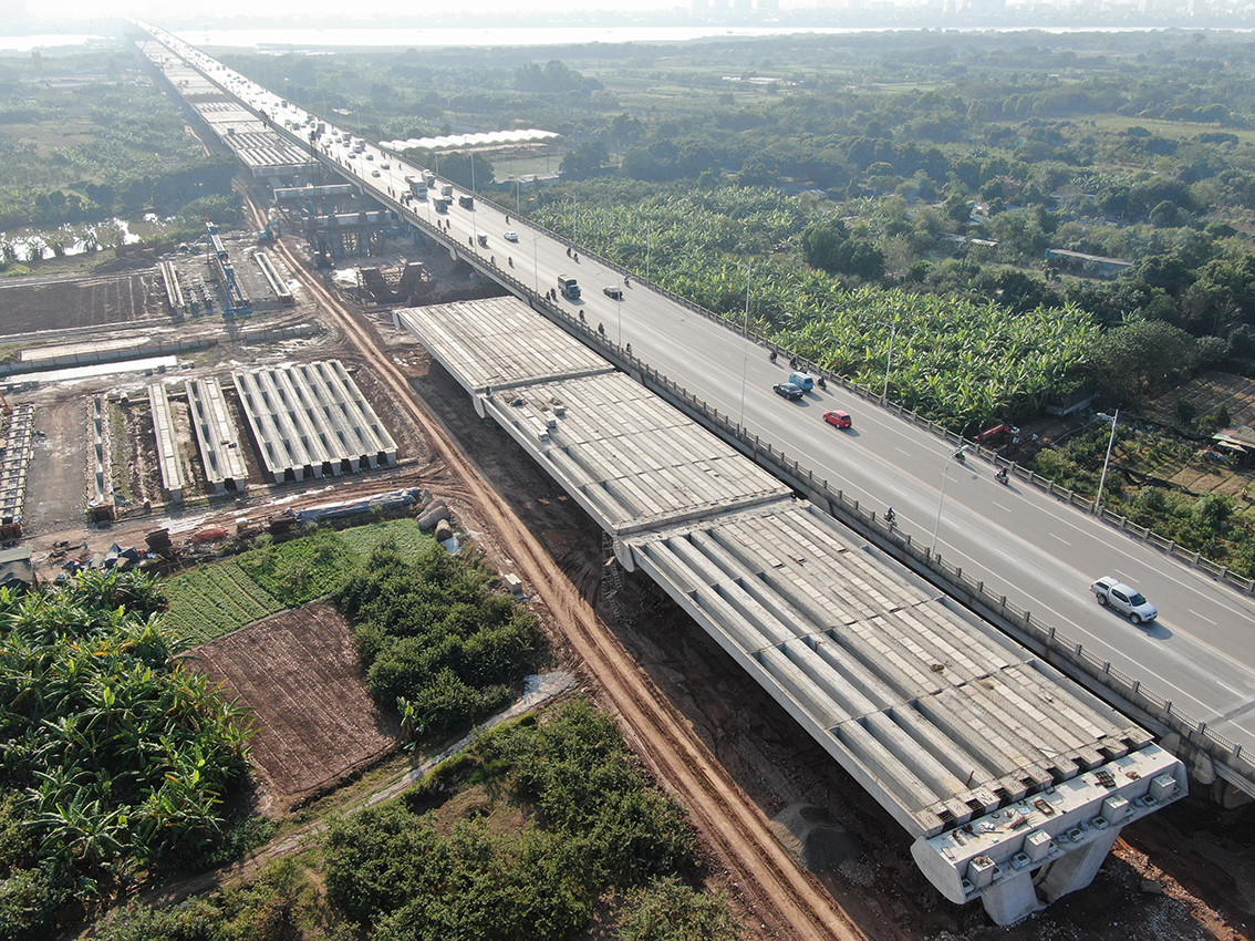 Cầu được thiết kế vĩnh cửu bằng bê-tông cốt thép và bê-tông cốt thép dự ứng lực chịu được động đất cấp 8.