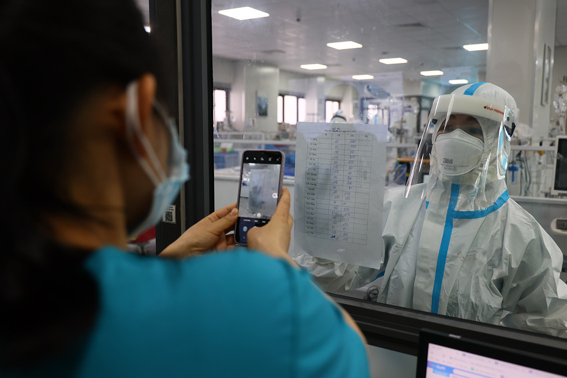 Do khối lượng công việc lớn, những ngày gần đây Bệnh viện nhận được sự hỗ trợ nhân lực từ nhiều Bệnh viện đầu ngành khác.