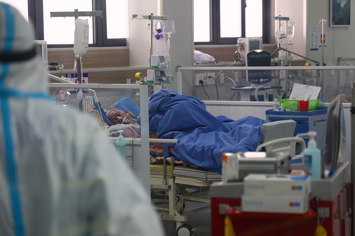 Trong số đó có 40 ca phải điều trị tích cực (tầng 3), số còn lại điều trị ở tầng 2.