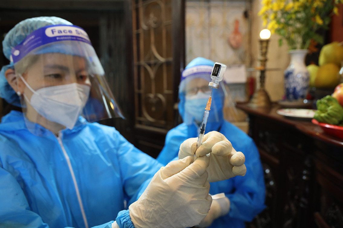 Trong đợt này, Hà Nội chủ yếu sử dụng vắc-xin Pfizer để tiêm cho nhóm đối tượng đặc biệt.