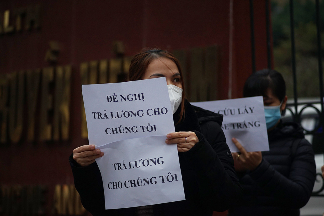 Cũng trong báo cáo, ông Huy trình bày tình hình tại Bệnh viện Tuệ Tĩnh vẫn chưa được ổn định do vẫn chưa có phương án giải quyết, đặc biệt vấn đề chi trả lương. 