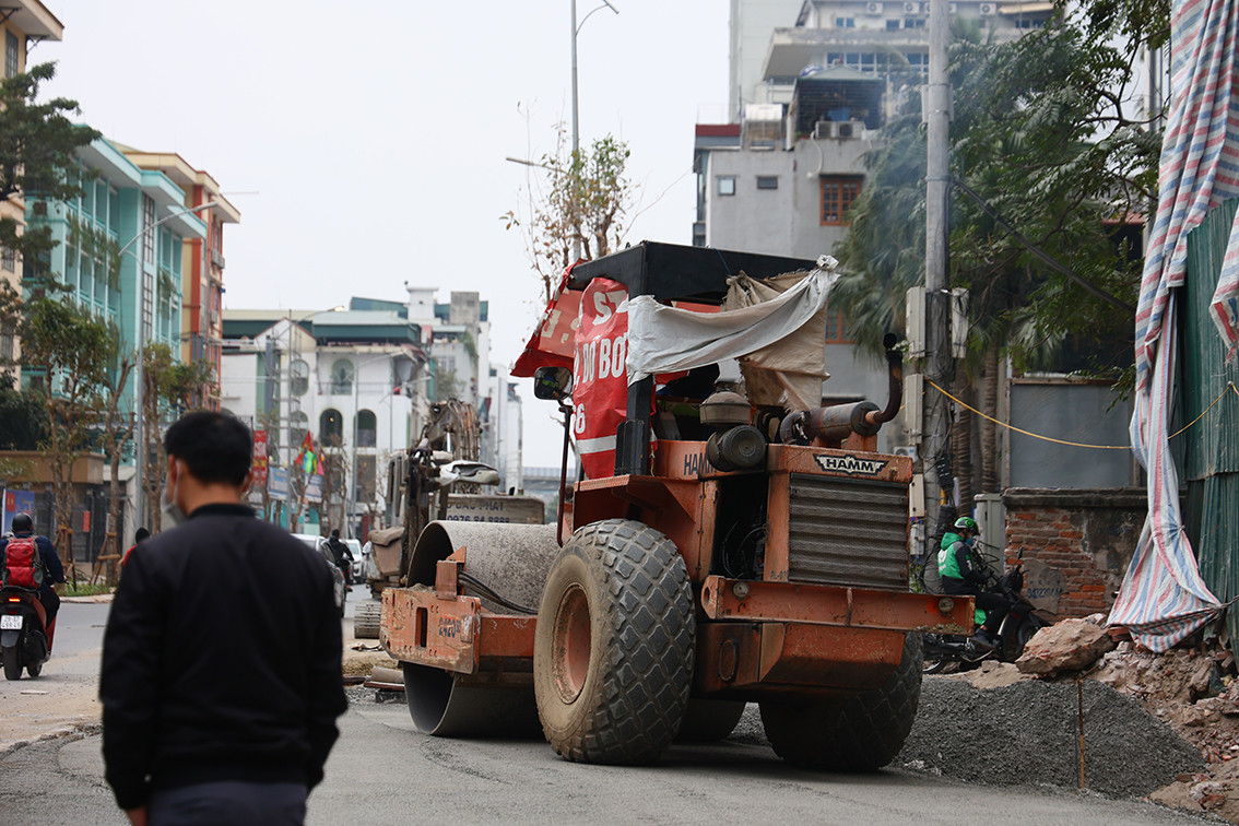 Được coi là "siêu dự án" của quận Thanh Xuân, tuyến đường này khởi công từ năm 2018 với mong muốn giảm ùn tắc giao thông cho khu vực này.