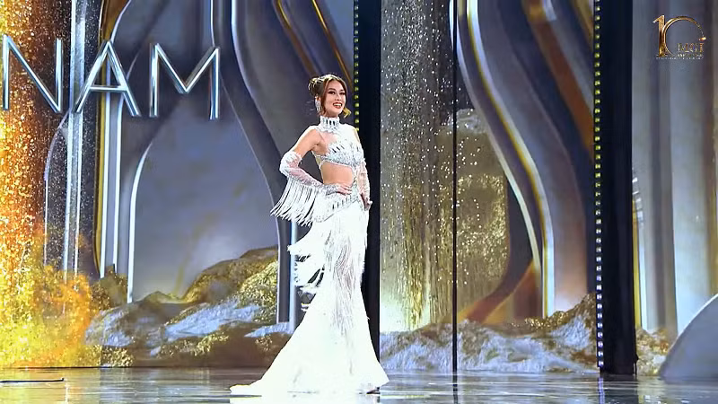 Dù sút 5kg trong quá trình tham gia cuộc thi nhưng Thiên Ân vẫn tràn đầy năng lượng ở các vòng thi quan trọng vừa qua.