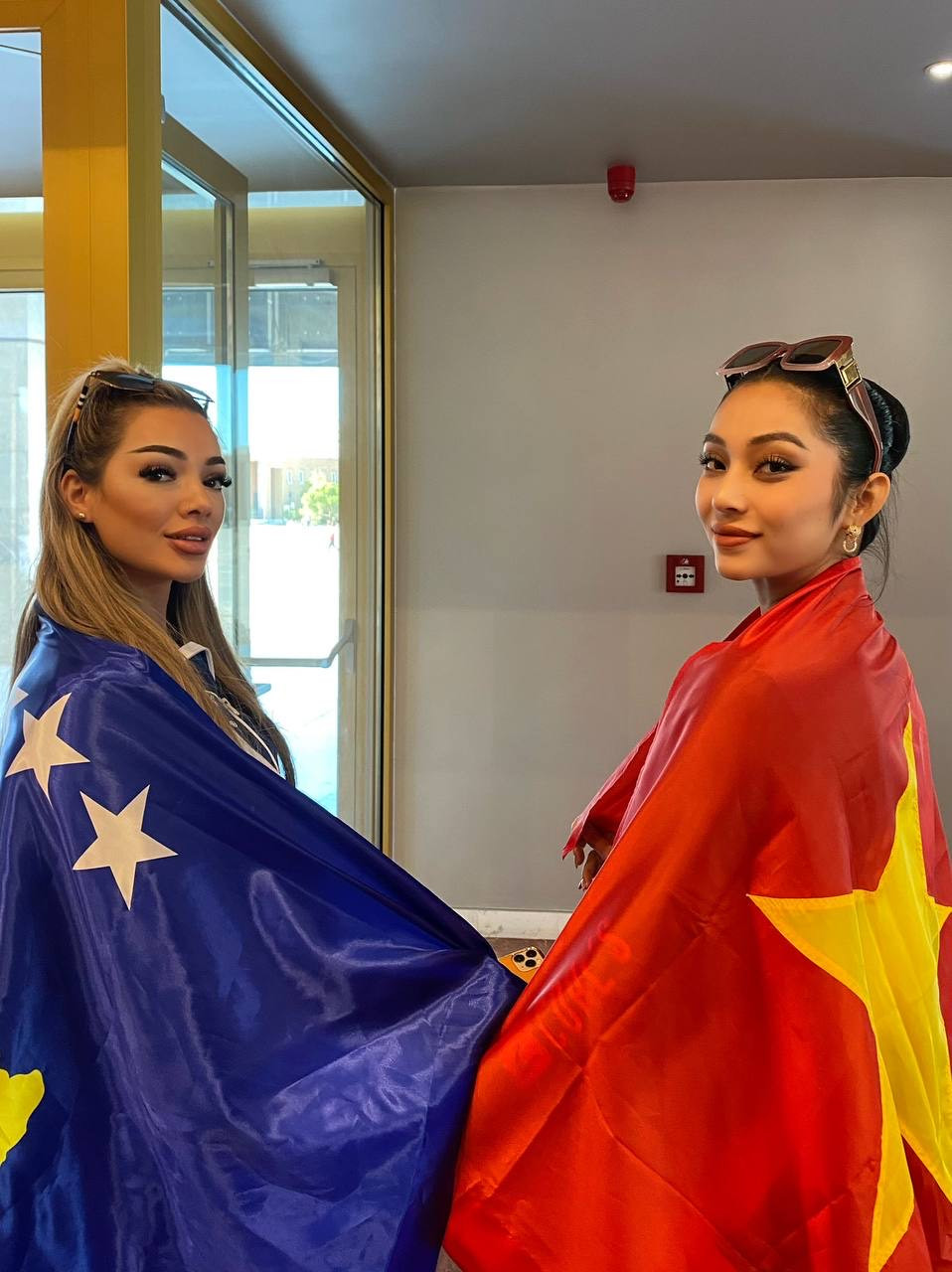 Trước đó, Lâm Thu Hồng đã chuẩn bị kỹ lưỡng để tham gia cuộc thi The Miss Globe 2022. Tuy nhiên, cô gặp khá nhiều trắc trở.