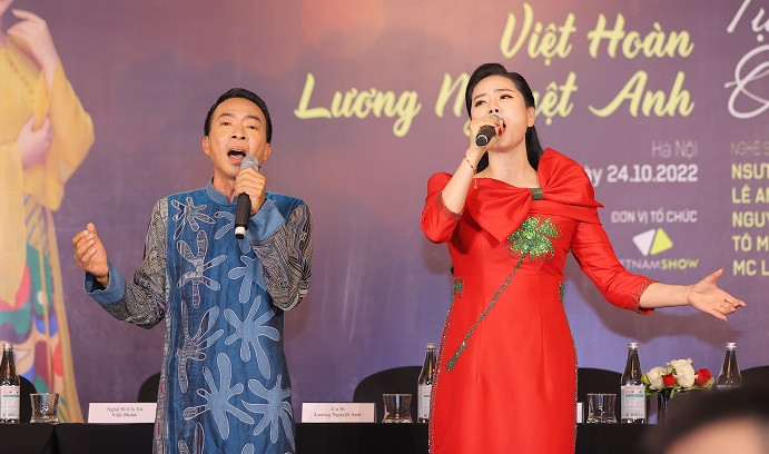 Luong Nguyet Anh: “Lam liveshow voi Viet Hoan hoi hop hon ca… lay chong