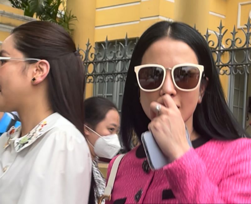 Elly Tran bat khoc khi Diep Lam Anh khong duoc nuoi ca hai con